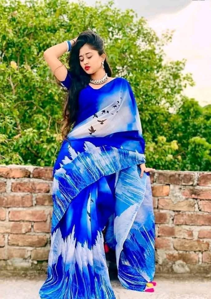 চান্দেরী সিল্ক শাড়ি